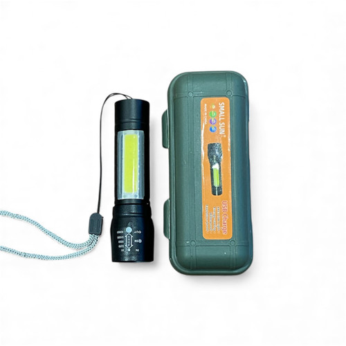 چراغ قوه اسمال سان جیبی با جعبه