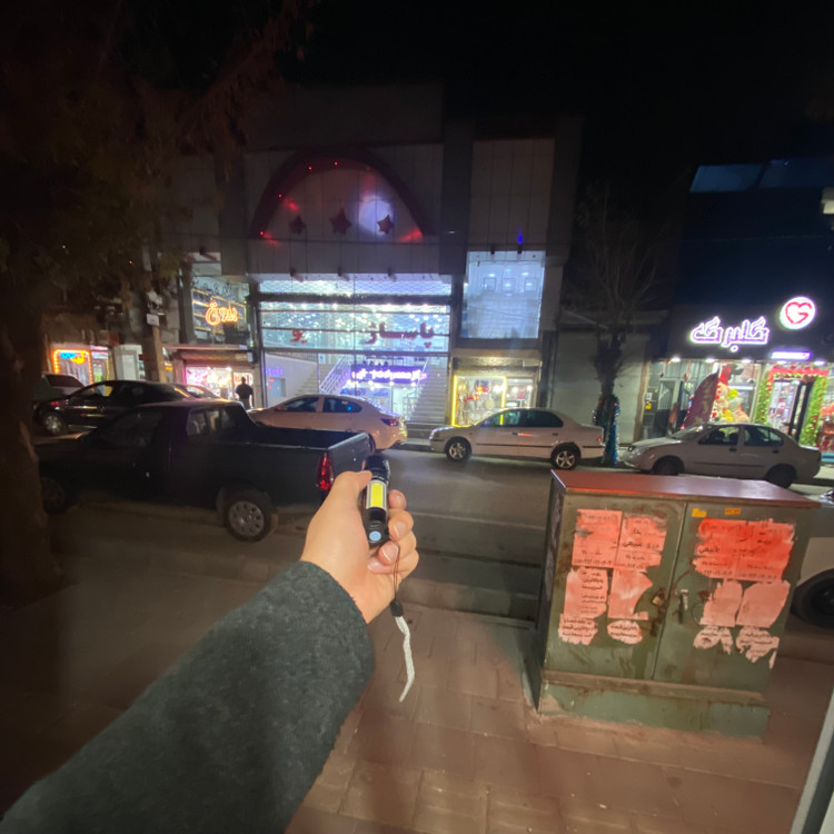 قدرت برد نور چراغ قوه جیبی r911 اسمال سان