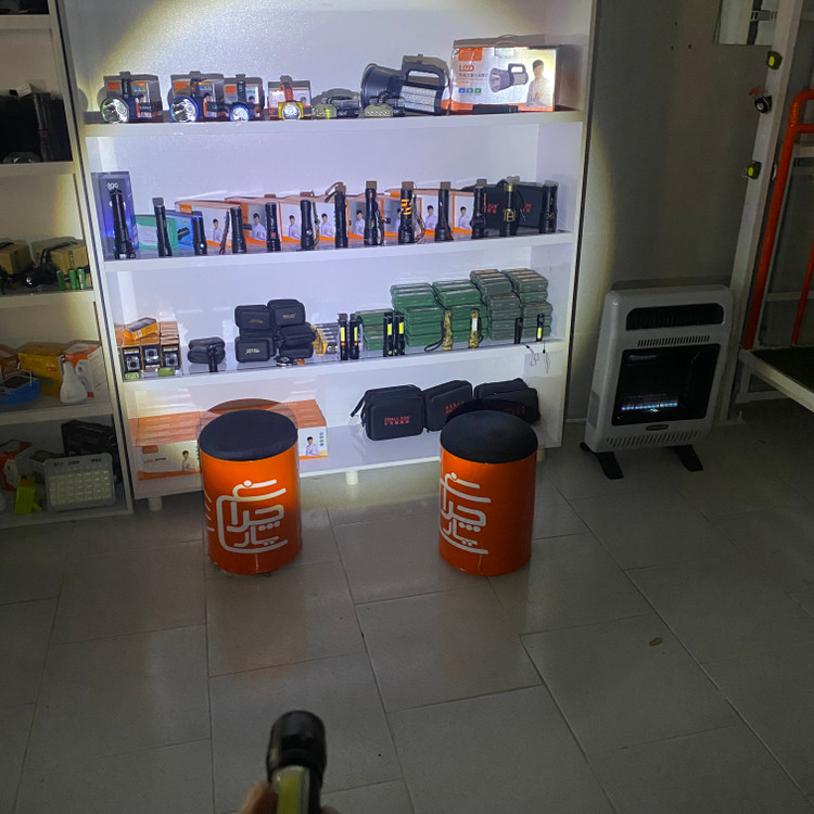 قدرت پخش نور چراغ قوه r911 اسمال سان