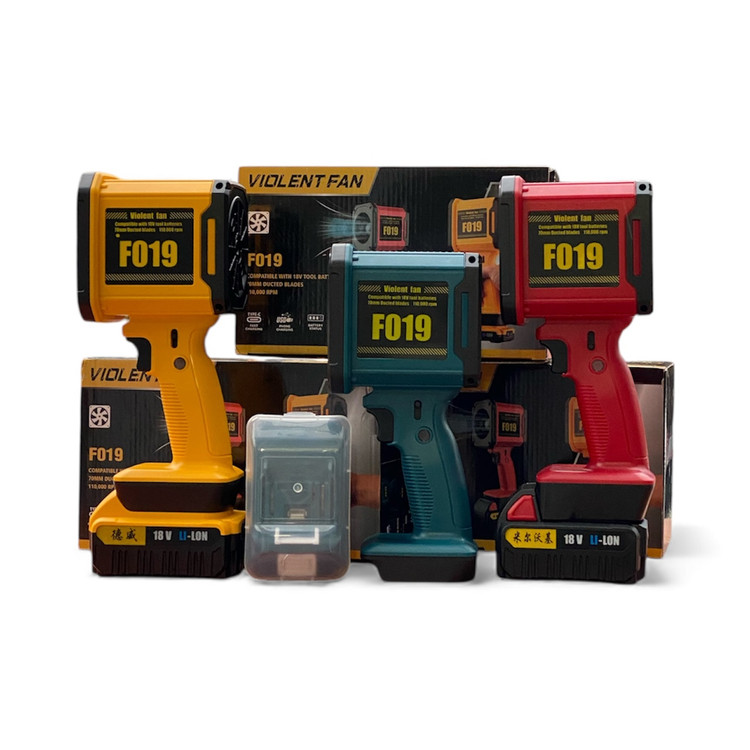 تصویر رنگبندی جت فن های ویولنت فن violent fan مدل F019 اصلی