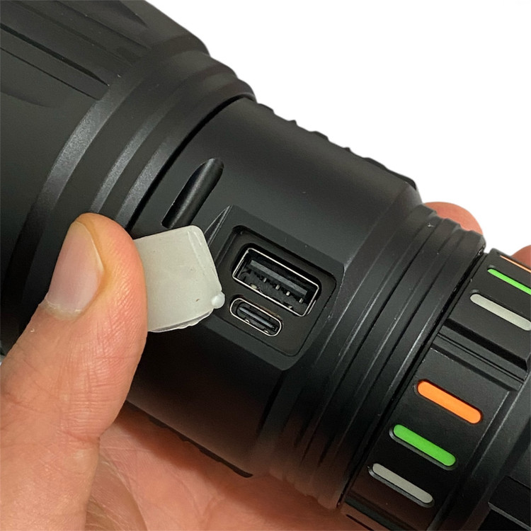 درگاه شارژ و پاوربانک چراغ قوه اسمال سان مدل t600 اصلی