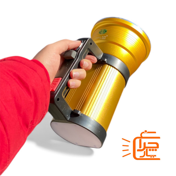 تصویر طراحی ارگنومیک نورافکن شارژی Small Sun (اسمال سان) مدل ZY-S023