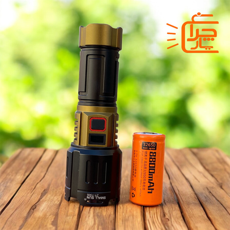 چراغ قوه پلیسی اسمال سان T305 اورجینال غول اسمال سان