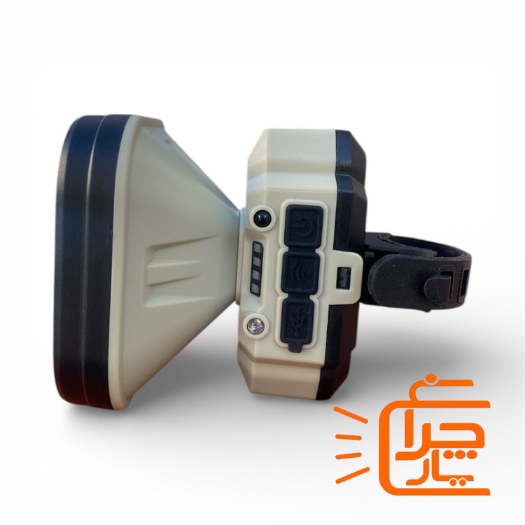 تصویر چراغ پیشانی و دوچرخه سنسوردار (چندکاره) HENGXIN مدل HX-825DS اصل | شارژی Type-C