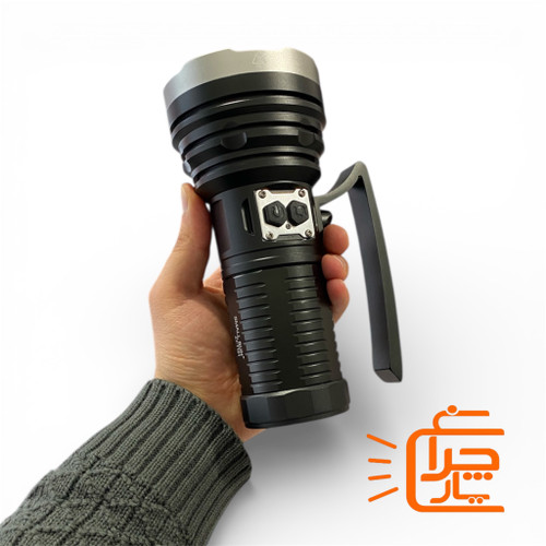 تصویر چراغ قوه ZY-T181 اسمال سان (اصلی) با پک کامل و قطعات یدک و کیف برزنتی