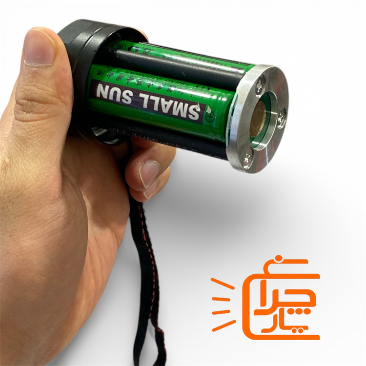 خشاب و باتری های چراغ قوه t168 اسمال سان