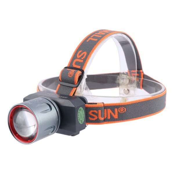 چراغ پیشانی زوم دار ZY-H181 اسمال سان (اصلی) ۸۰۰ لومن ، ۴۰۰ متر برد نوری مخصوص کوهنوردان و طبیعتگردان و ماهیگیران